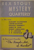 Rex Stout Mystery Quarterly No 2
