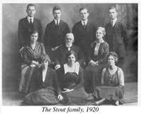 Stout Family 1920