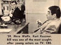 William Shatner & Kurt Kasznar in Nero Wolfe pilot